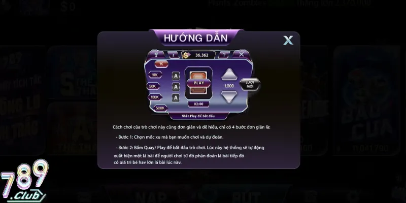Hé Lộ Mẹo Cao Thấp 789Club Giúp Bạn Cược Đâu Trúng Đó 4 Đăng ký vào chơi game cược ngay
