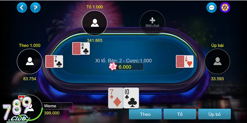 Xì Tố 789Club – Bí Quyết Đơn Giản Hiệu Quả Cho Anh Em 4 Hạn chế bỏ lượt ngay vòng đầu tiên