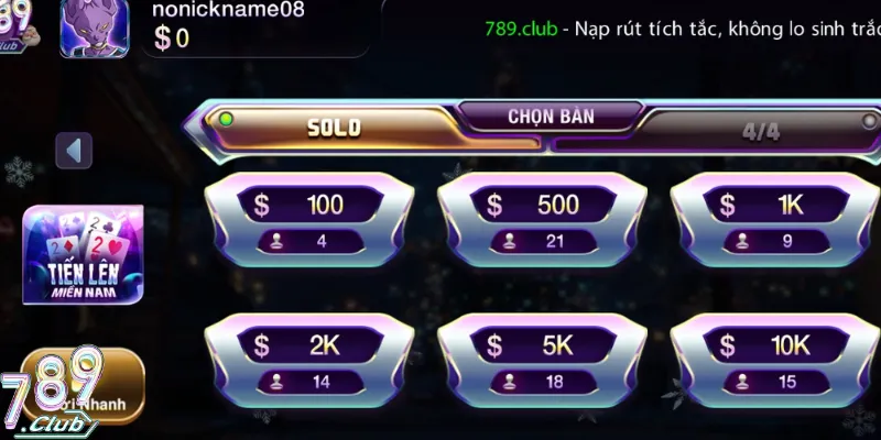 Tiến Lên Miền Nam 789Club – Bí Kíp Thắng Trong 1 Nốt Nhạc 2 Học nhanh cách đánh tiến lên trực tuyến