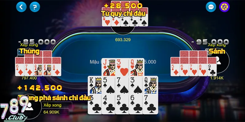 Mậu Binh 789Club – Học Cách Xếp Chi Bài Như Dân Chuyên 2 Mậu binh 789Club là phiên bản online cải tiến