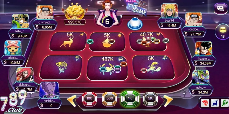 Bầu Cua 789Club – Chất Lượng Giải Trí Hàng Top Đẳng Cấp 2 Thiết kết bầu cua 3D ở 789Club