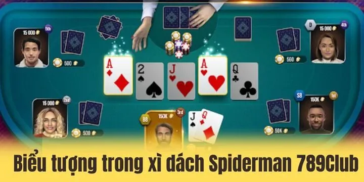 Các danh mục quan trọng trong xì dách spiderman 789Club