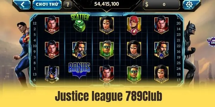 Justice league 789Club - Cơ hội săn jackpot hấp dẫn 2026 